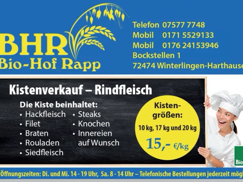Bio Hof Rapp  in Winterlingen