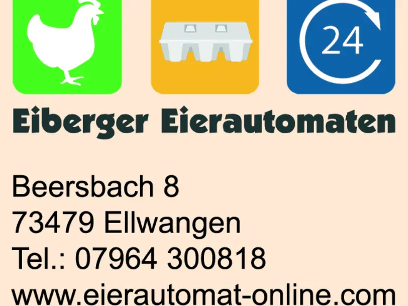 Eiberger Eierautomaten in Ellwangen