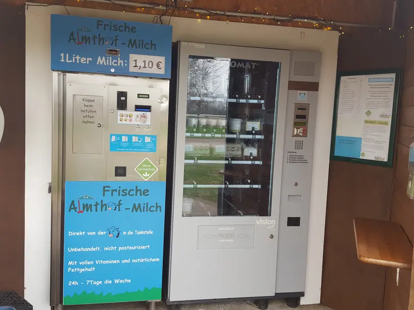 Milchtankstelle Almthof in Appen