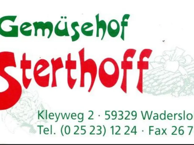 Gemüsehof Sterthoff in Wadersloh