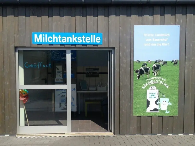 Milchtankstelle von Familie Büchel in Odenthal