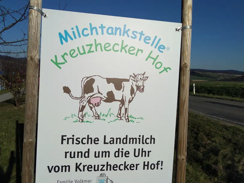 Milchtankstelle Familie Kai Volkmar in Waldems