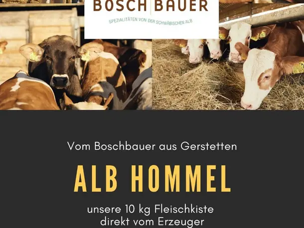 Boschbauer - Jungbullenfleisch und schwäbische Linsen - direkt vom Erzeuger