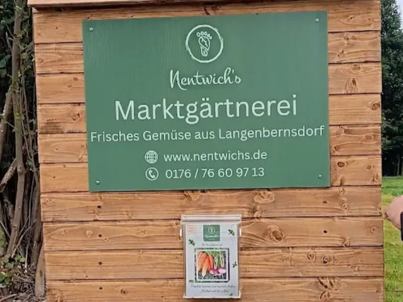 Nentwichs Marktgärtnerei in Langenbernsdorf - OT Trünzig